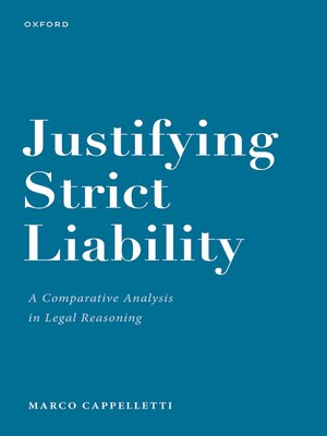cover image of Justifying Strict Liability
